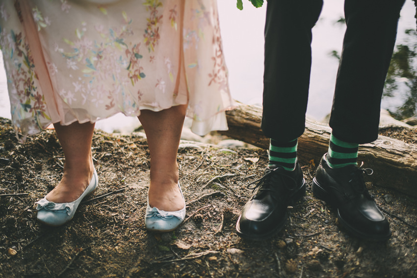 Quirky wedding photography