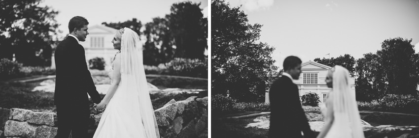 Artistic wedding photography