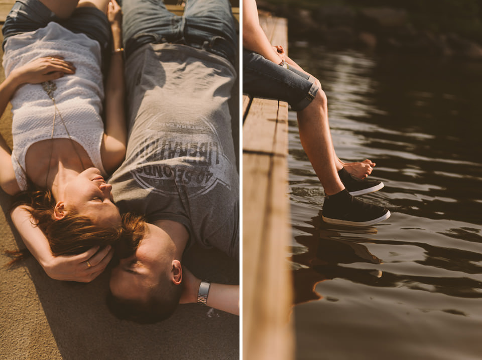 A Day In Your Life // Sanna + Mika // Engagement photography