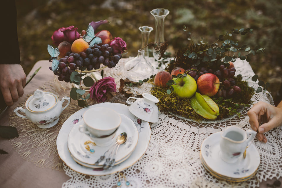 Tea party table