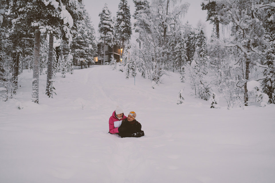 Kihlakuvaus Ylläksellä