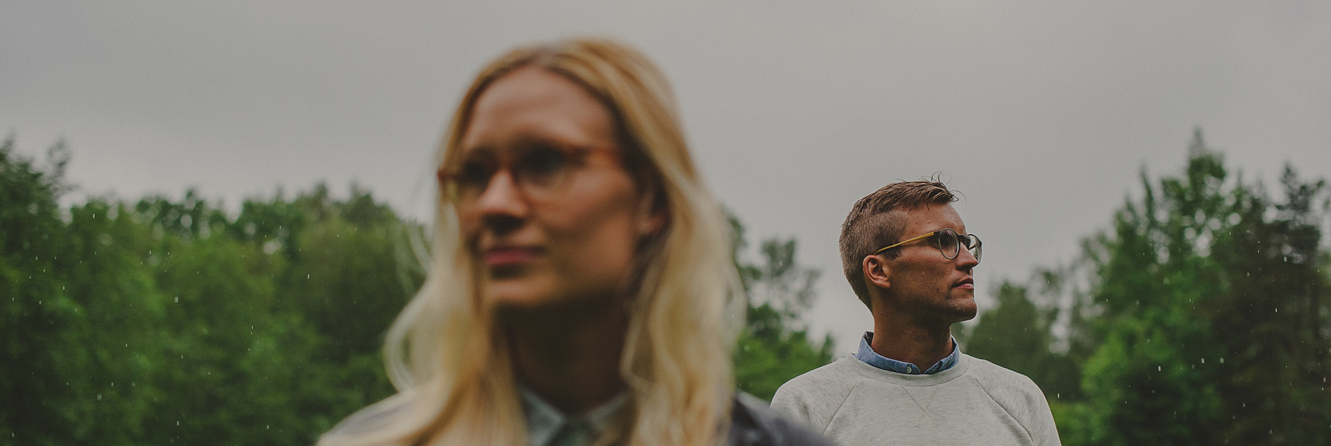 Rainy Engagement Session // M-T + O