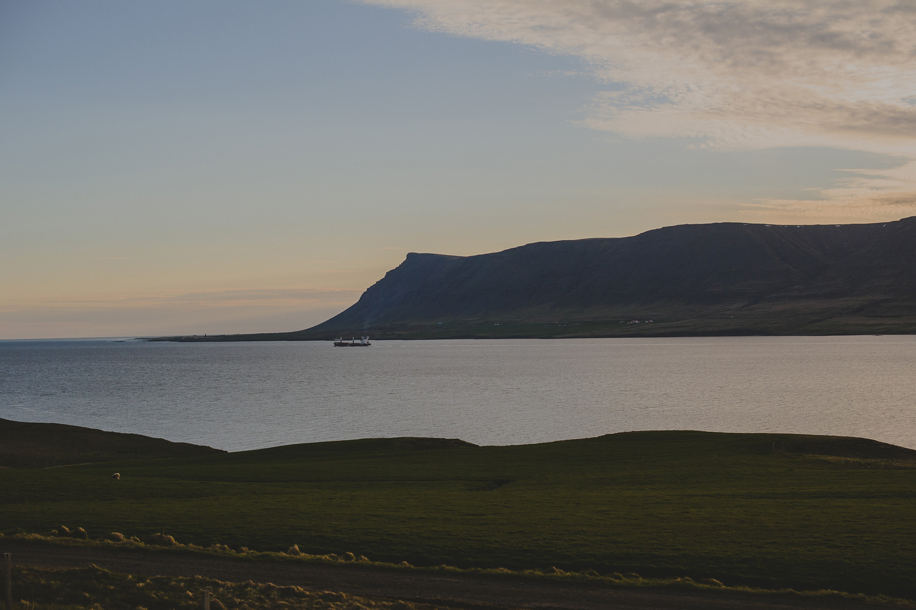 Sunset in Iceland