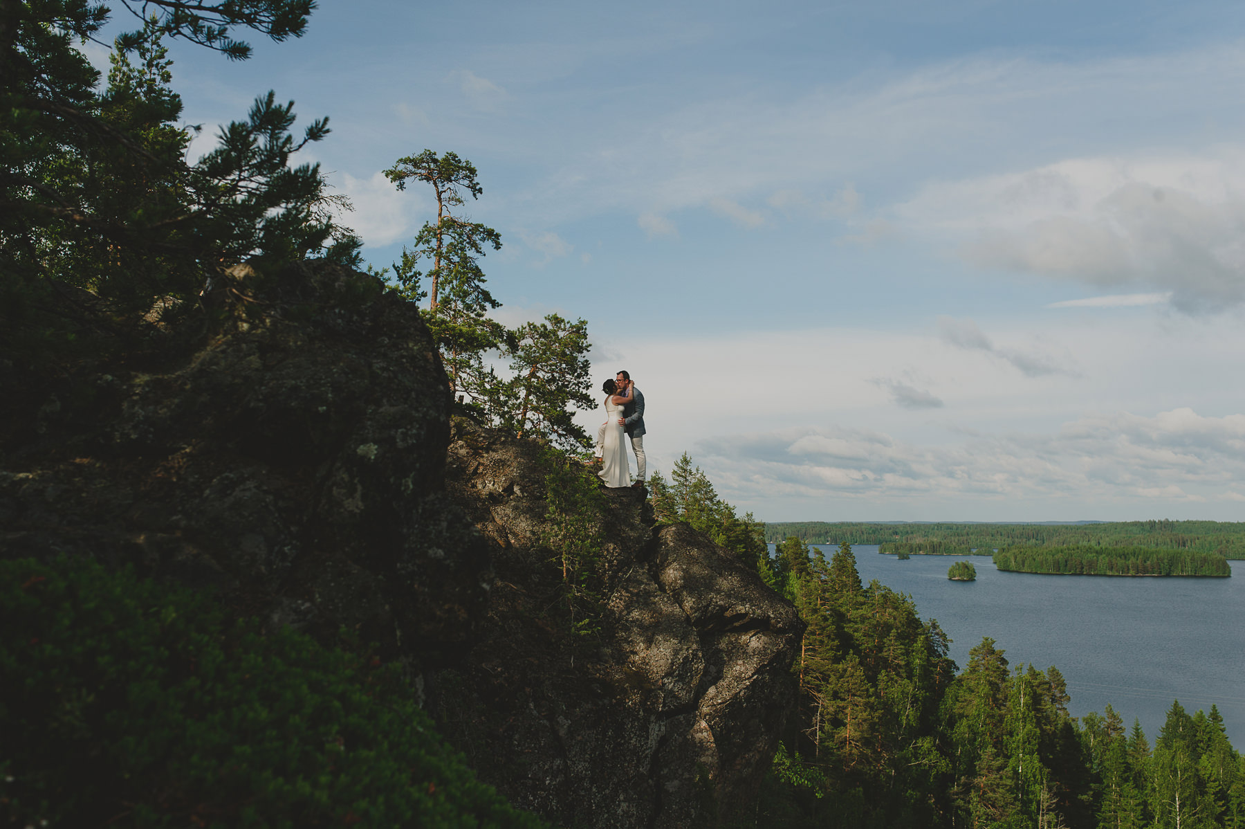 Adventure elopement photographer Finland