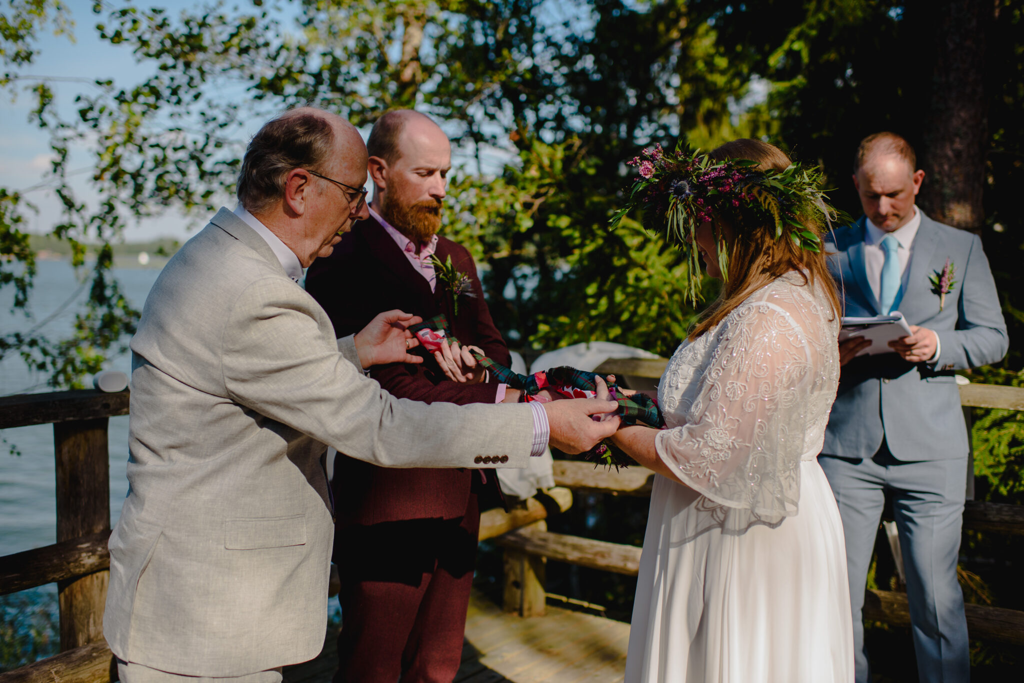 Handfasting ceremony